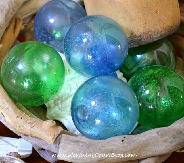 How To Make Glass Fishing Floats Using Clear Christmas Ornaments