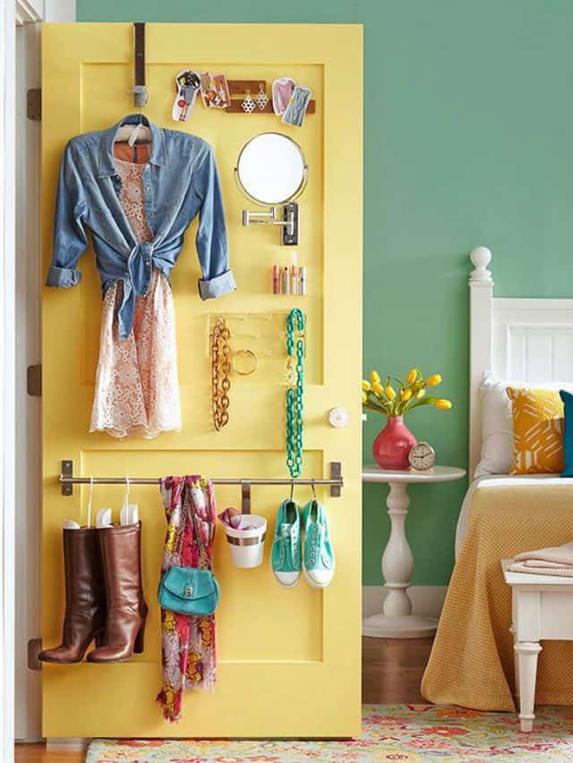 15 Ways To Use The Back Of A Closet Door For Storage And Organization -  Worthing Court