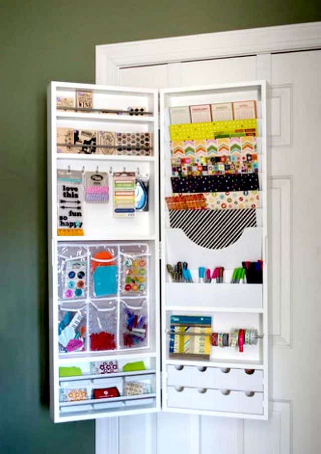 Smart Ways To Store Things On The Back Of A Door