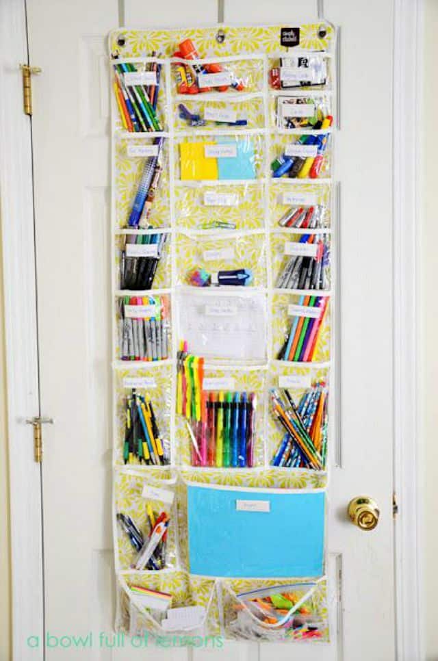 15 Ways To Use The Back Of A Closet Door For Storage And Organization -  Worthing Court
