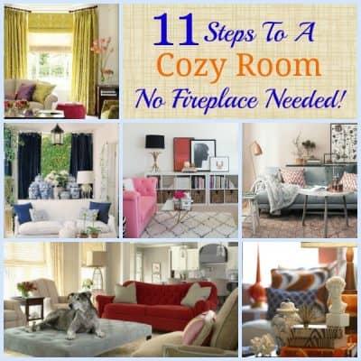 11 Steps To A Cozy Room - No Fireplace Needed! - Worthing Court | DIY ...