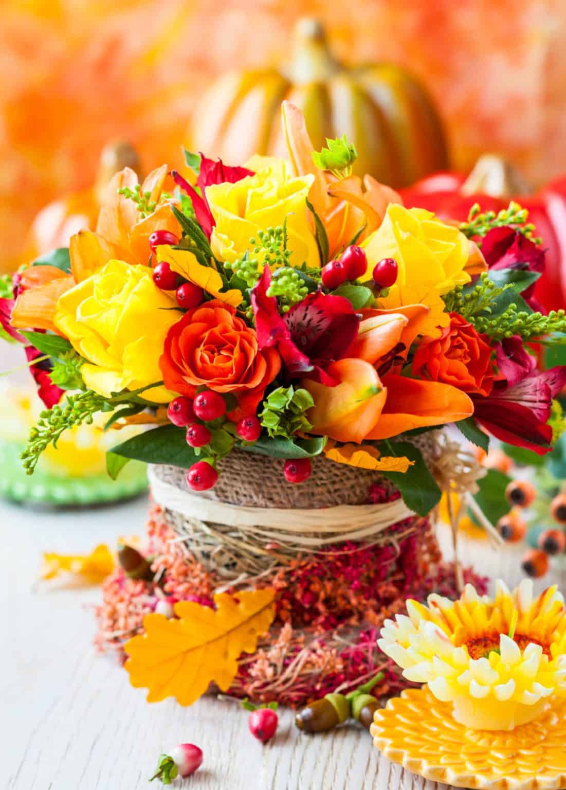 Beautiful And Easy Diy Thanksgiving Centerpiece Ideas Worthing Court Diy Home Decor Made Easy