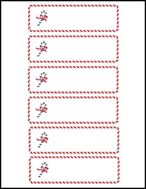 Free Cute Christmas Place Card Printable - Worthing Court