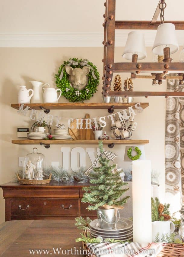 Christmas In My Farmhouse Kitchen - Worthing Court | DIY Home Decor ...