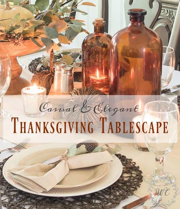 How To Set A Casual, But Elegant Thanksgiving Table - Worthing Court ...