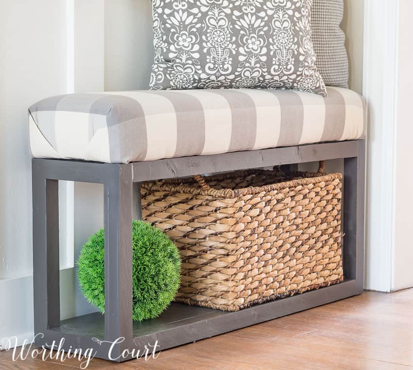 How to Easily Reupholster Dining Seat Cushions - DIY Beautify