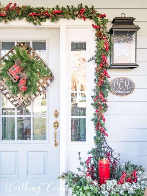 Welcome To My Festive And Cheery Christmas Front Porch - Worthing Court ...