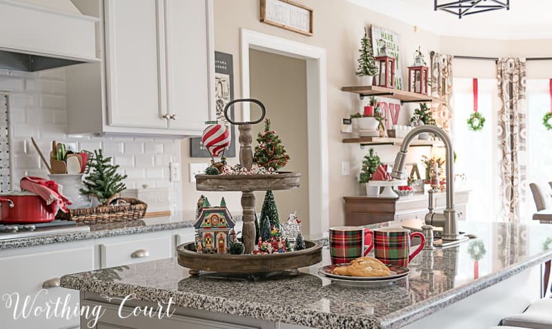 My Christmas Kitchen Decor - Worthing Court | DIY Home Decor Made Easy