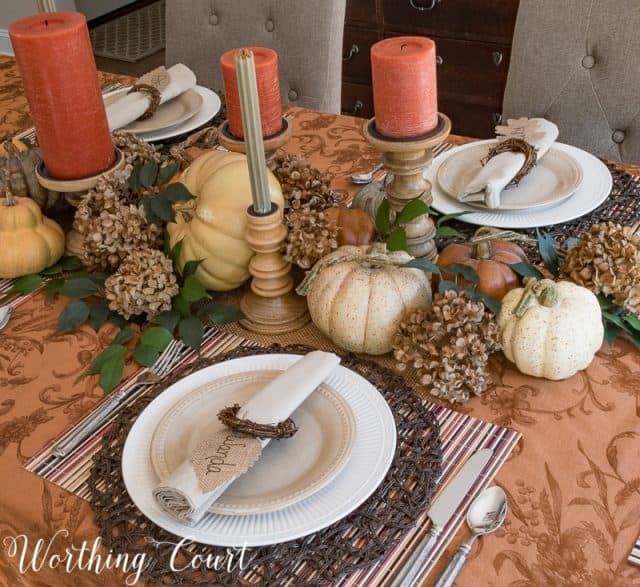 Gorgeous Ideas For Thanksgiving Table Decorations | Worthing Court