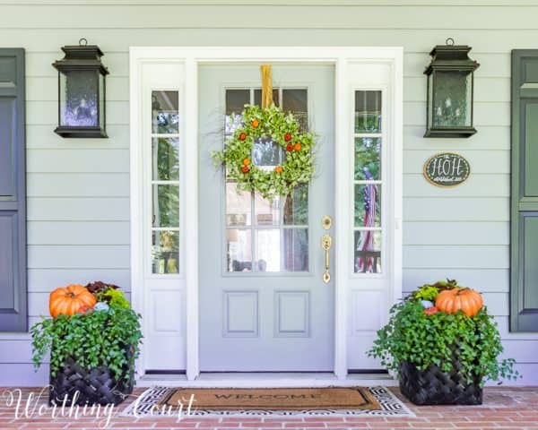How To Make The Easiest Fall Wreath In The History Of Ever | Worthing Court