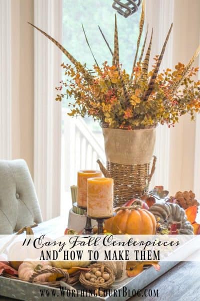 11 DIY Fall Centerpiece Ideas And How To Create Them | Worthing Court