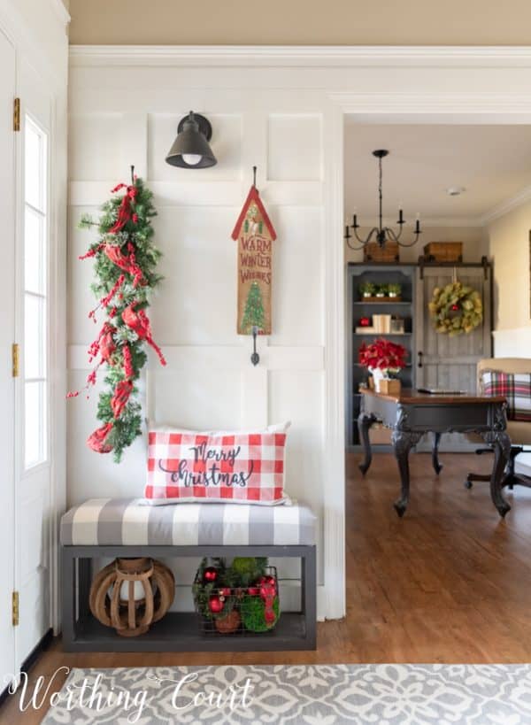 My Warm And Welcoming Christmas Foyer - Worthing Court | DIY Home Decor ...