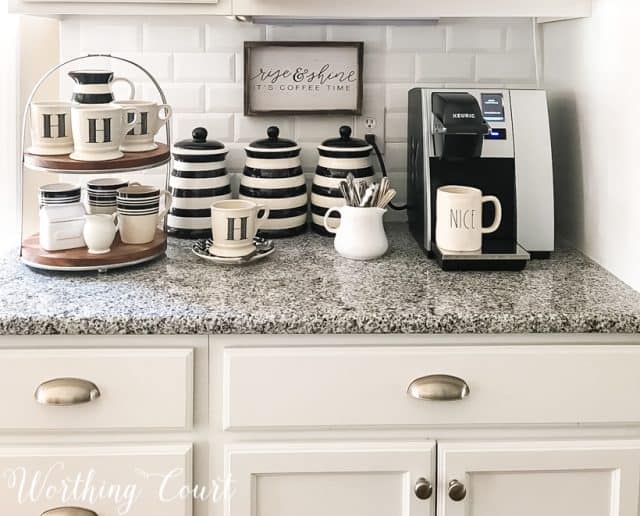 My Refreshed Coffee Bar And The Best Coffee Maker Ever | Worthing Court