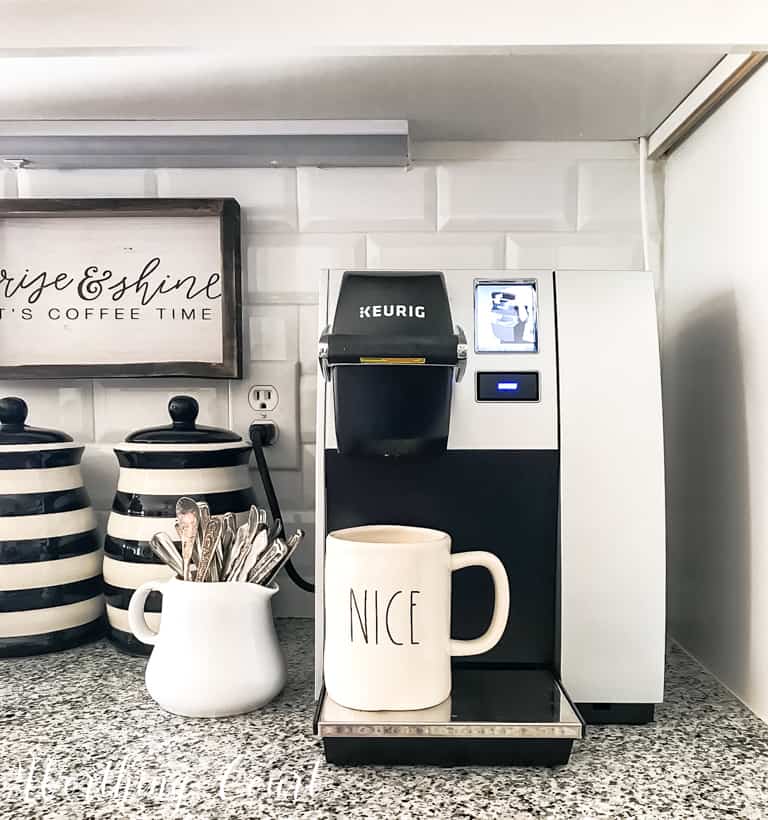 My Refreshed Coffee Bar And The Best Coffee Maker Ever