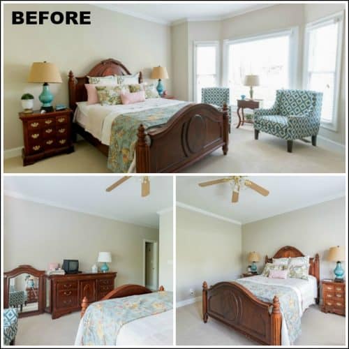 Budget Bedroom Makeover Reveal and Tips | Worthing Court