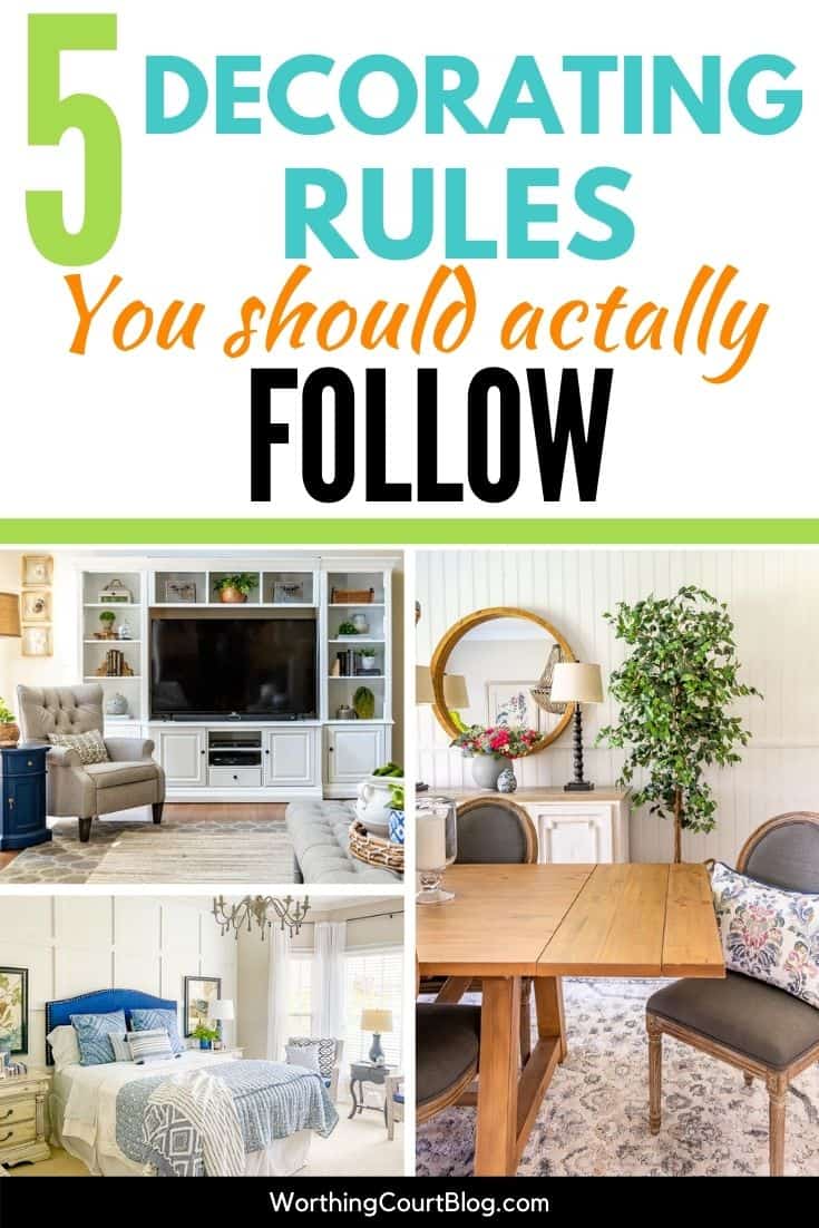 Rules to Follow When Decorating a Living Room