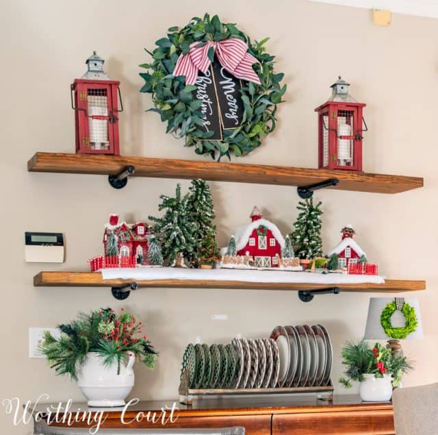 Decorating With Plaid Christmas Decor | Worthing Court