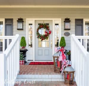 Christmas Porch Ideas For A Festive Welcome | Worthing Court