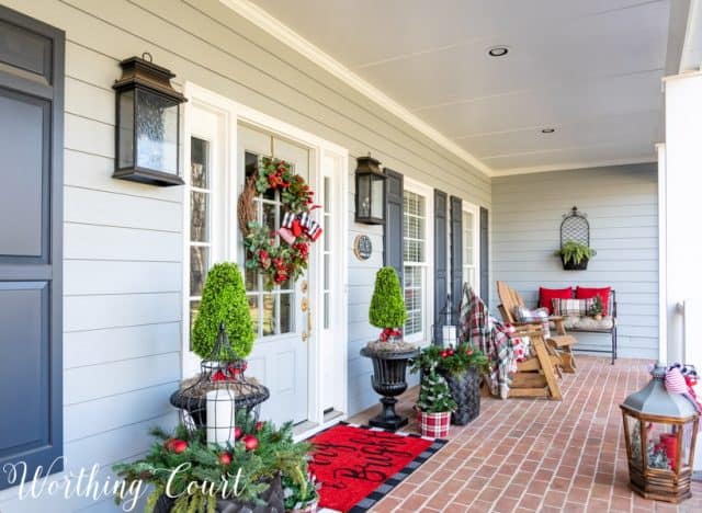 Christmas Porch Ideas For A Festive Welcome | Worthing Court