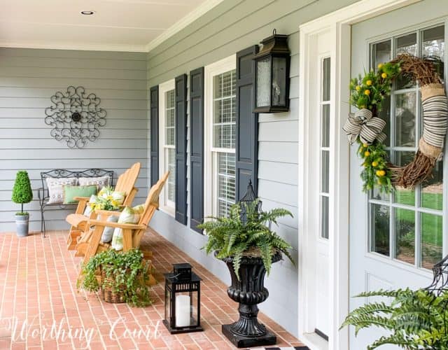 Spring Front Porch Tour And Decorating Ideas 