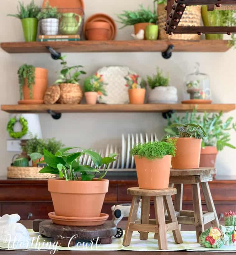 Decorating for Spring - Indoors