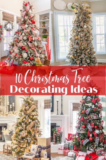 10 Beautiful Christmas Tree Decorating Ideas 