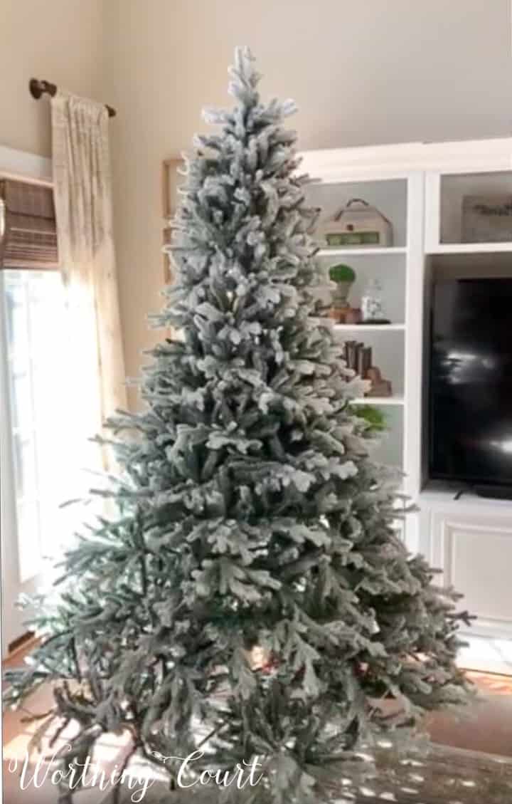 How to Fluff Your Artificial Christmas Tree