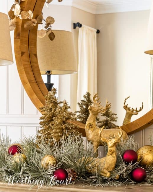 An Elegant Christmas Dining Room | Worthing Court