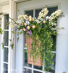 How To Create A Hanging Door Basket | Worthing Court