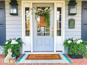 How To Create A Hanging Door Basket | Worthing Court