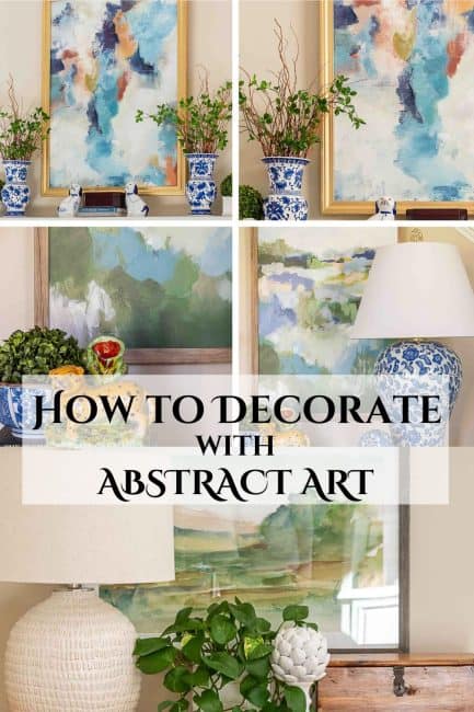 How To Decorate With Abstract Art