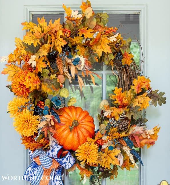 9 Easy DIY Fall Wreath Ideas To Make In 30 Minutes | Worthing Court