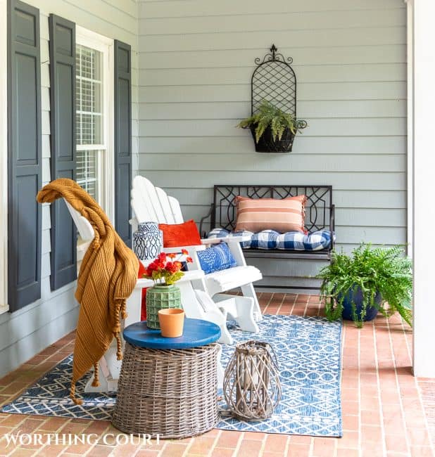 Easy Large Front Porch Decorating Ideas For Fall