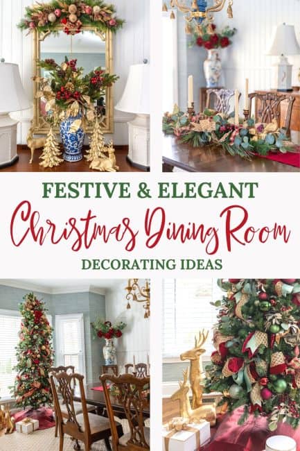 Festive And Elegant Christmas Dining Room - Worthing Court | DIY Home ...