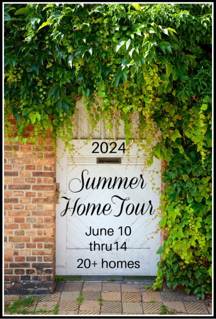 summer home tour graphic