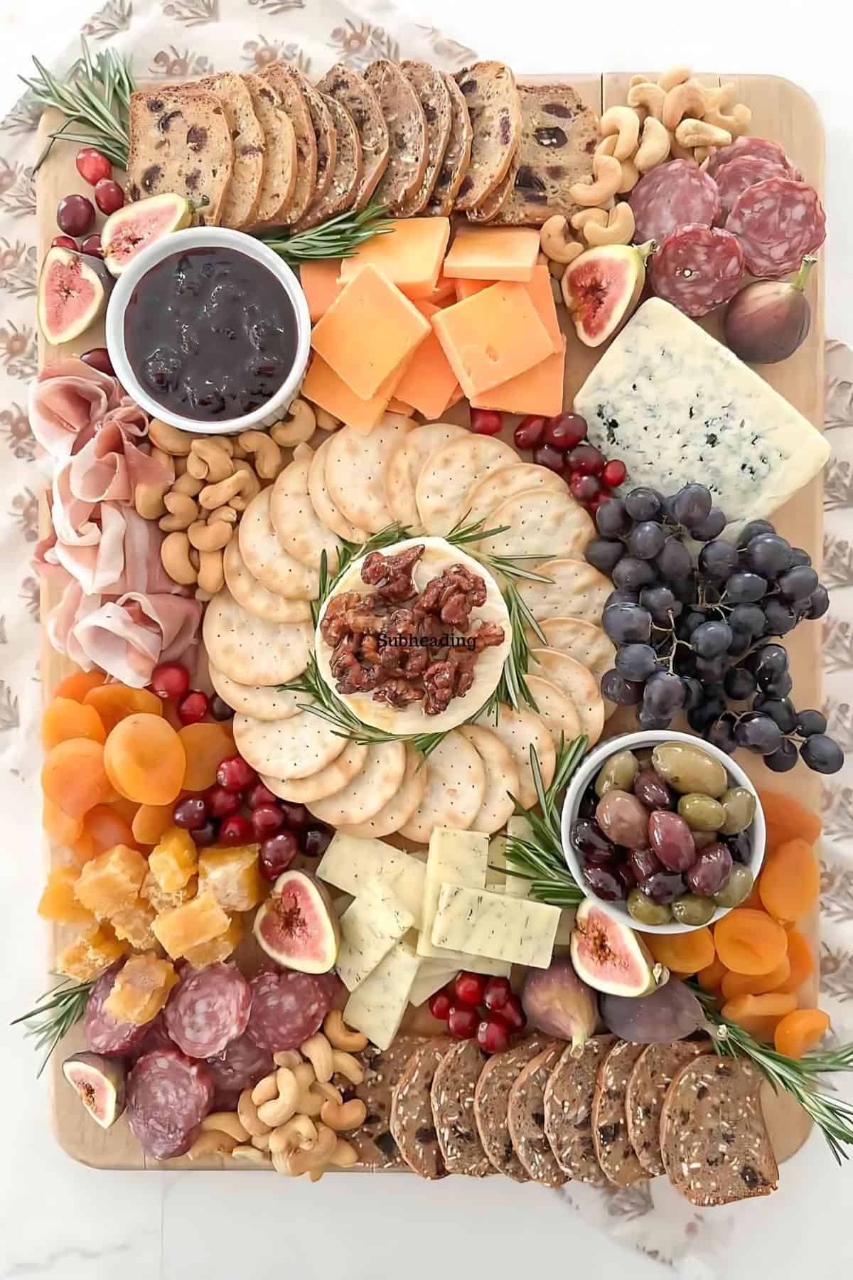 charcuterie board