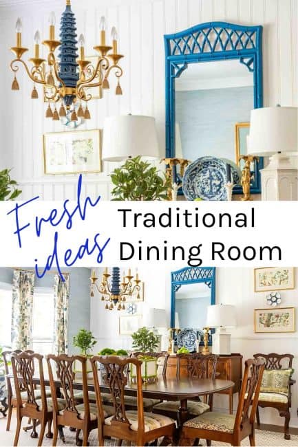 fresh traditional dining room makeover ideas