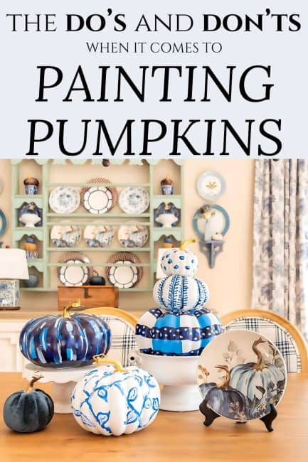 DIY PAINTED PUMPKINS PIN